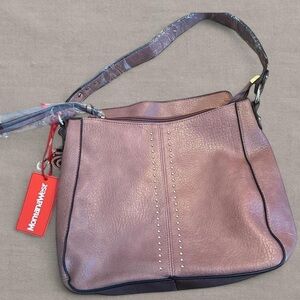 NWT Vegan Leather Hobo Purse